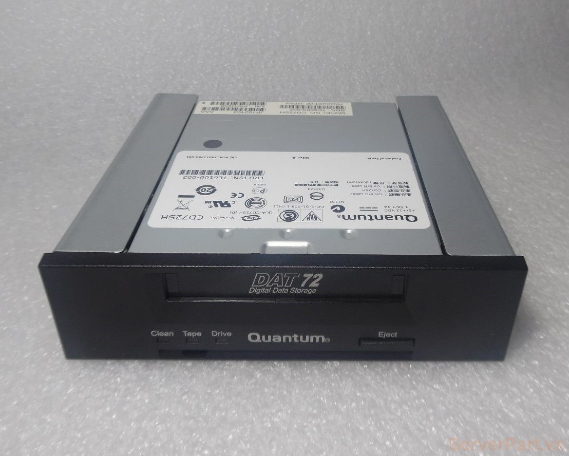 Ổ đọc băng từ Tape Drive sata DAT72 Quantum internal HH TE6100-001 ...