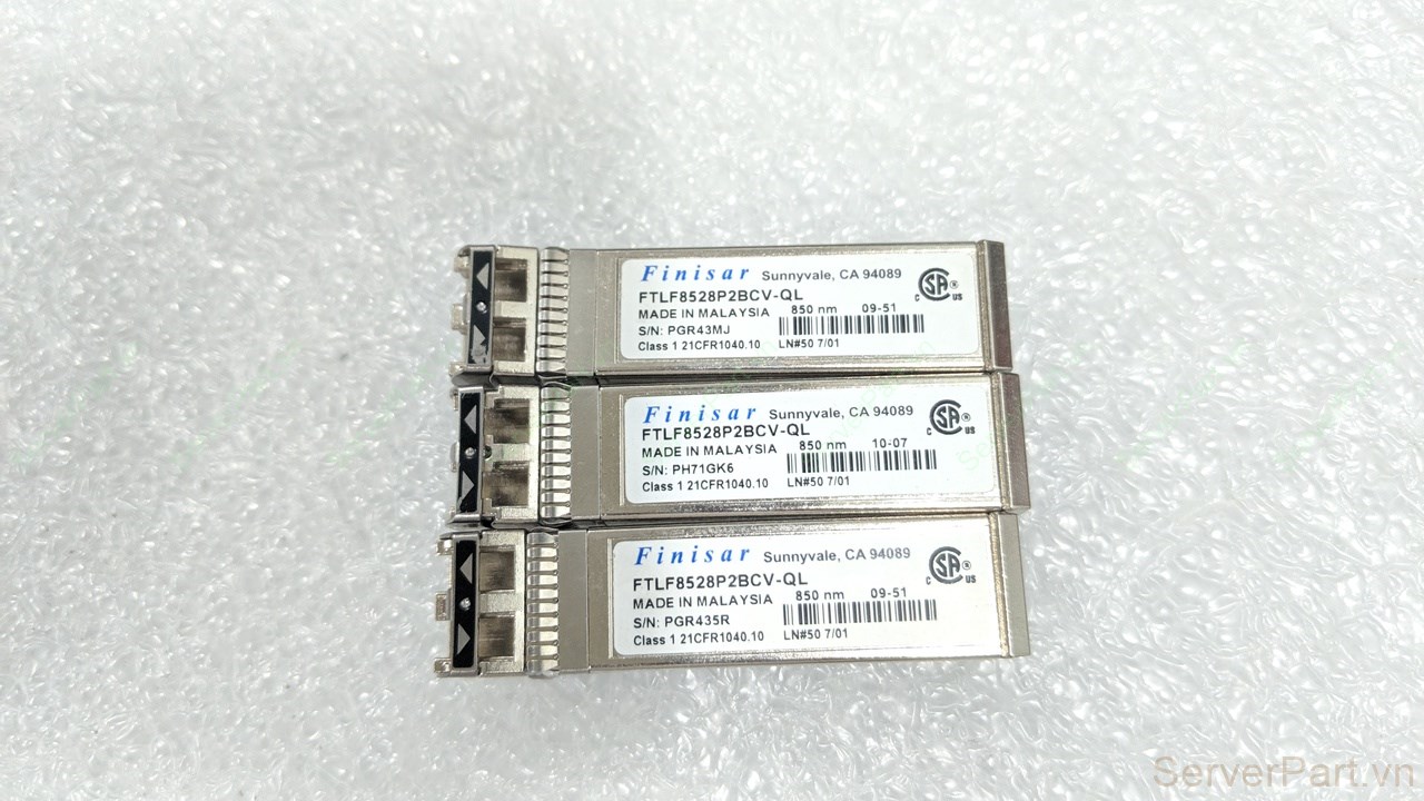 FTLF8528P2BCV-QL Mô đun quang Module Finisar 8Gb FC SFP Transceiver 85 ...