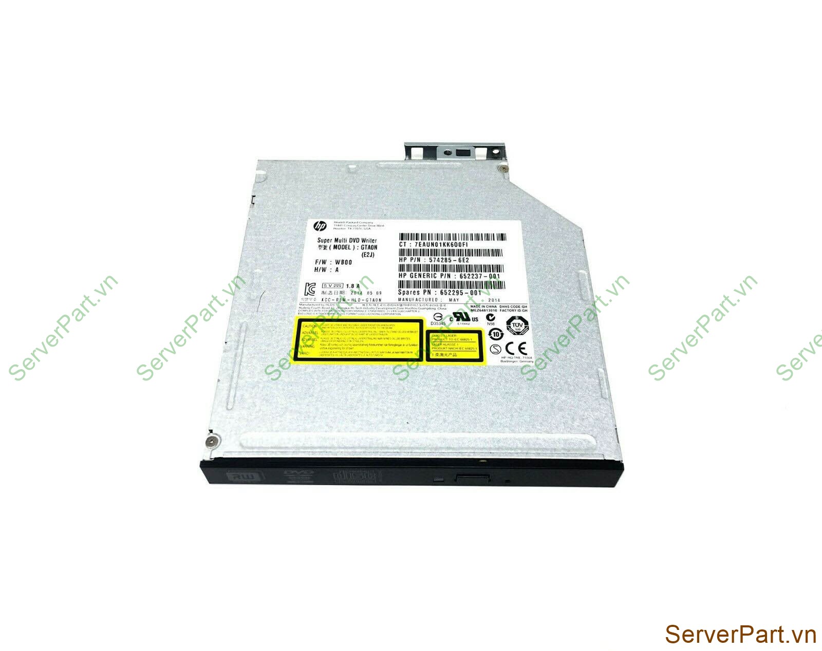 652295-001 652237-001 652235-B21 Optical Drives HP 12.7mm Slim