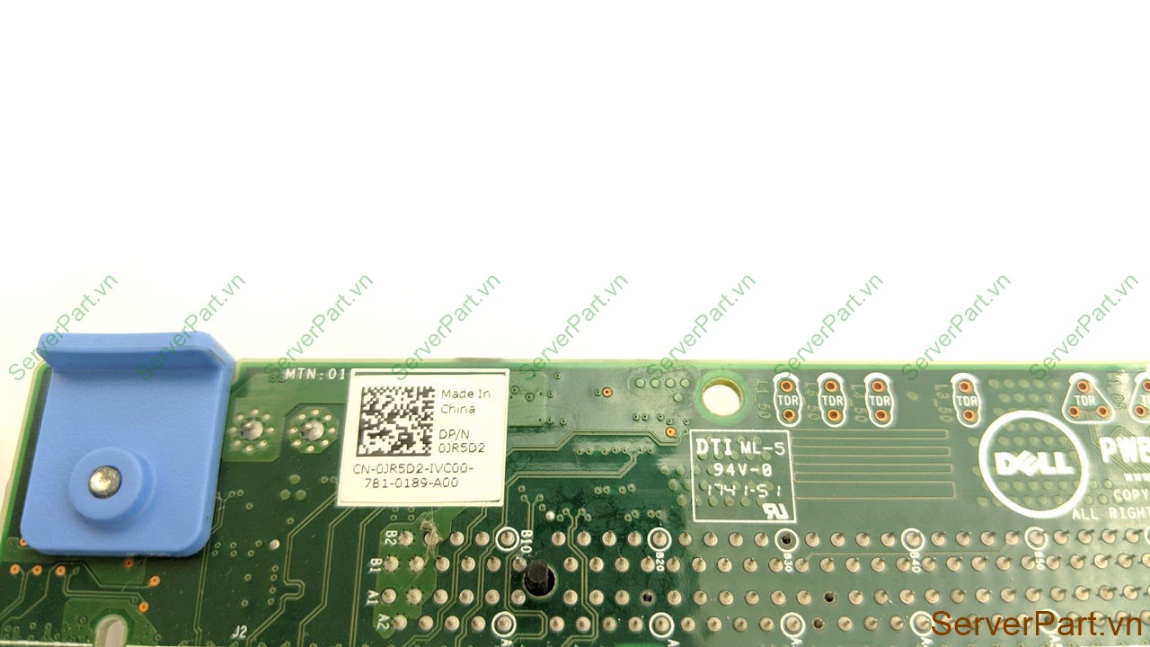 0JR5D2 JR5D2 Bo mạch Riser Dell R630 Riser 2 | ServerPart.vn