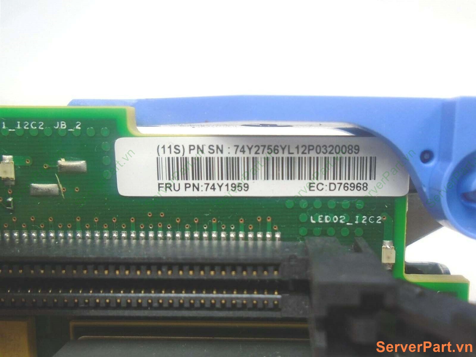 Memory Riser Card Ibm 74Y1959 74Y2756 Bo mạch Board Ram IBM Power7 p7 Memory Riser Card Pser ...