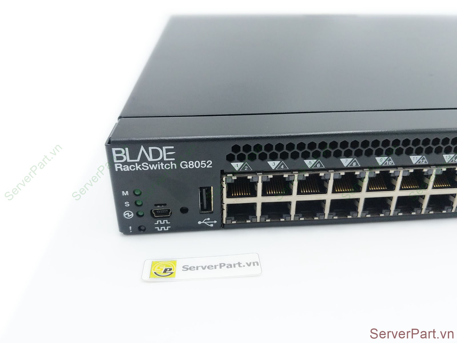 1g Rackswitch Switch IBM Lenovo RackSwitch G8052 (Front to Rear) 7159-HC2 715952F 1G ...