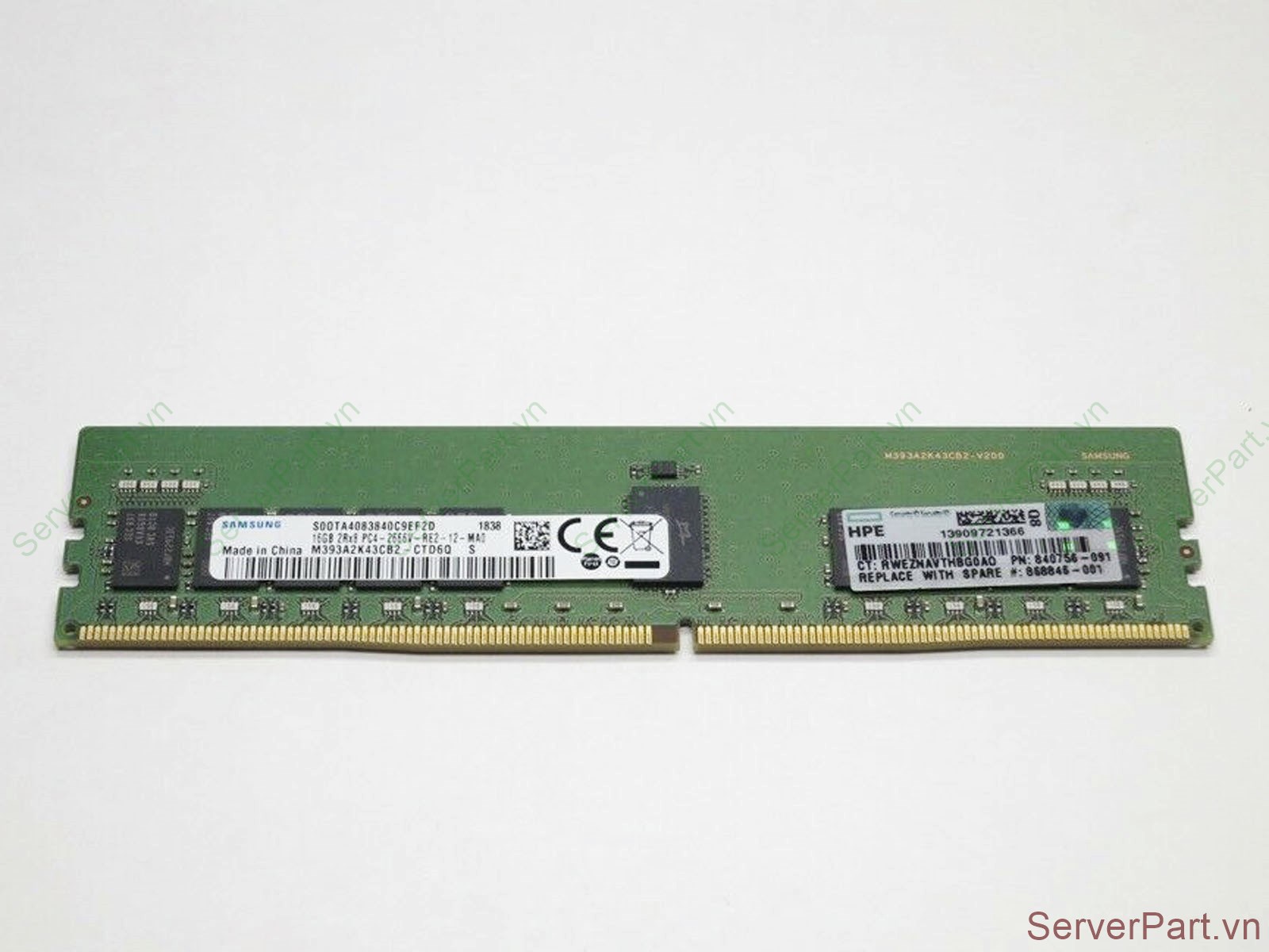 Samsung RAM 16GB 2Rx8 PC4-2666V DDR4 Arbeitsspeicher (Gebraucht) in