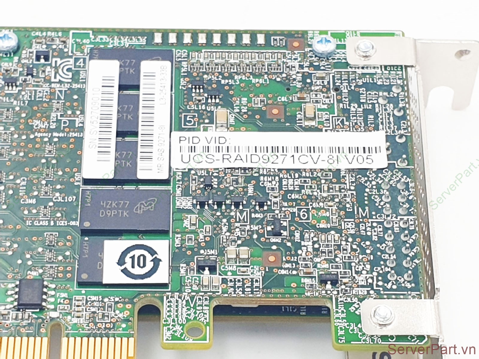Cạc Raid Card SAS Cisco LSI MegaRAID 9271 6Gbps 1GB Cache Module UCS-R ...