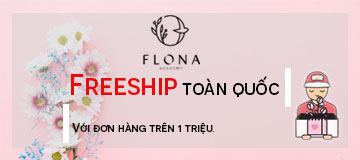 Free ship với đơn hàng trên 1 triệu