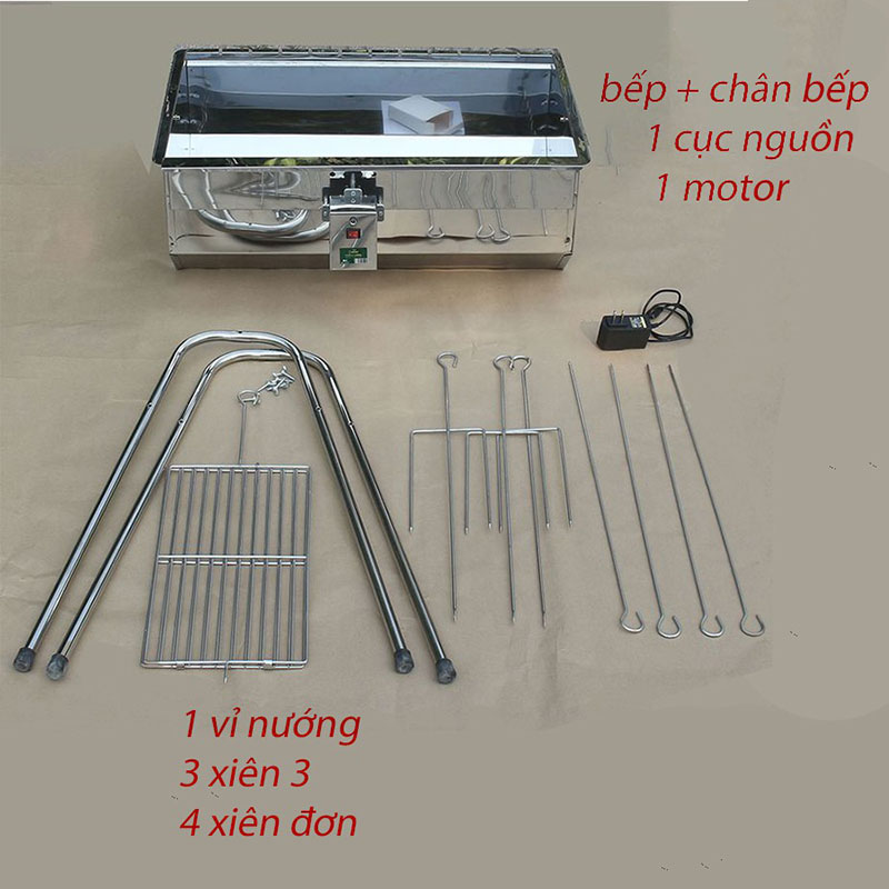 Bếp than nướng bbq ngoài trời V5L