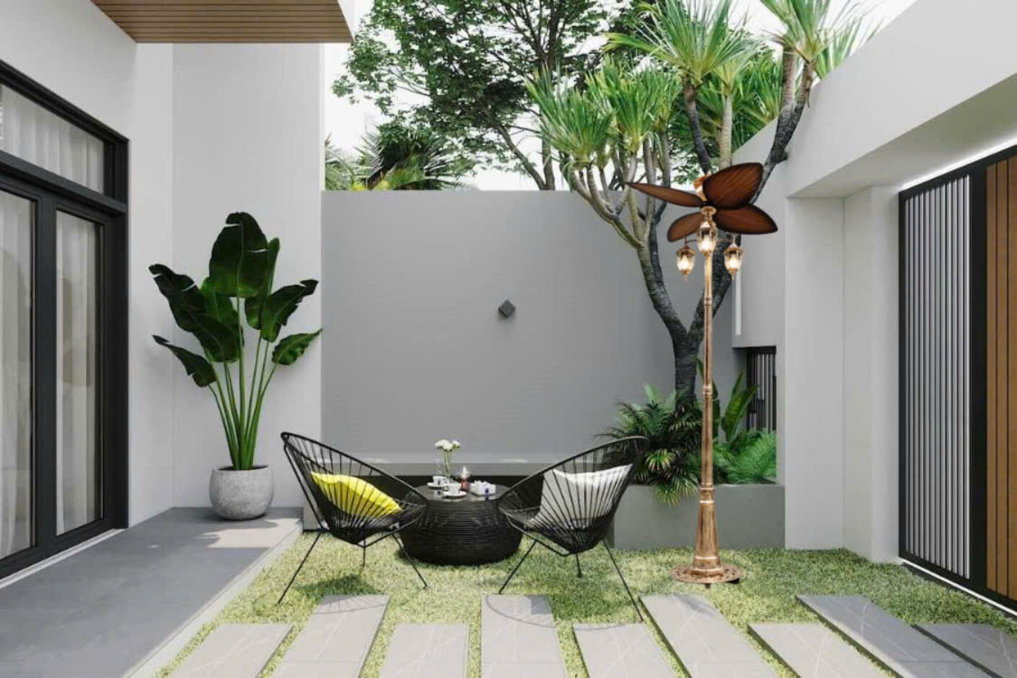 Quạt trần ngoài trời di động