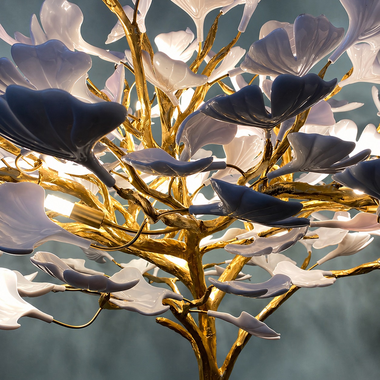 đèn sàn trang trí phòng khách