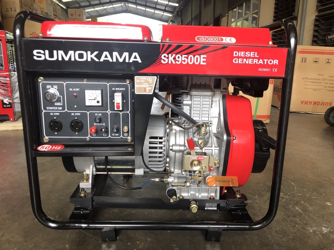 máy phát điện sumokam Sk9500E