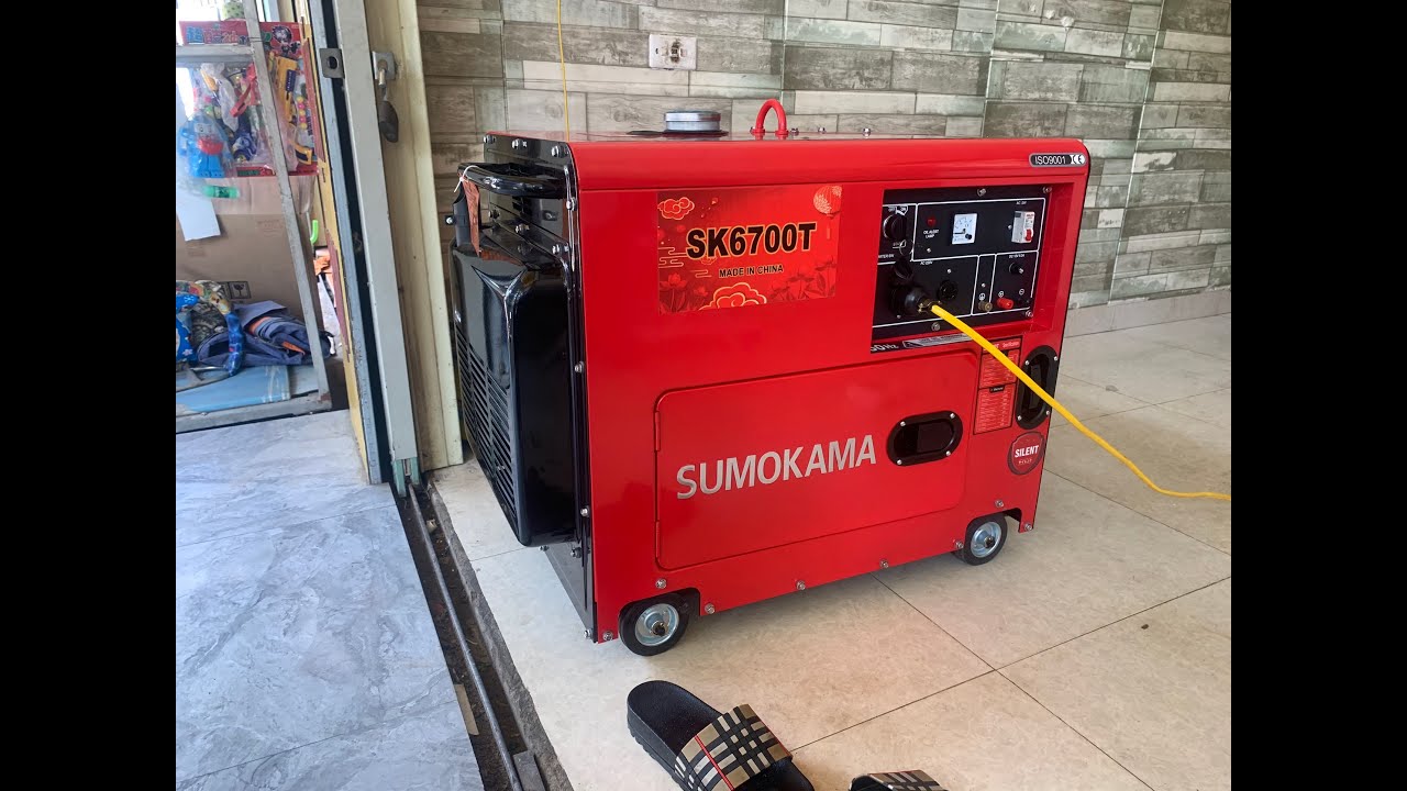 máy phát điện gia đình 5kw sumokama