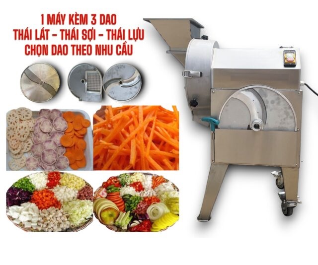 Máy cắt rau củ quả yqc 802