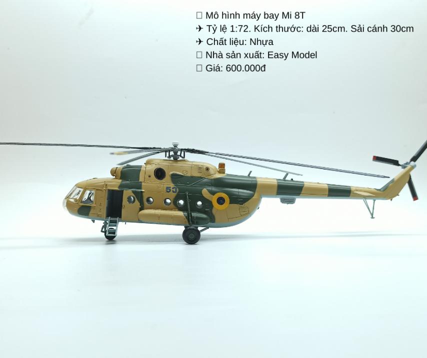 Mô hình máy bay trực thăng Mi8