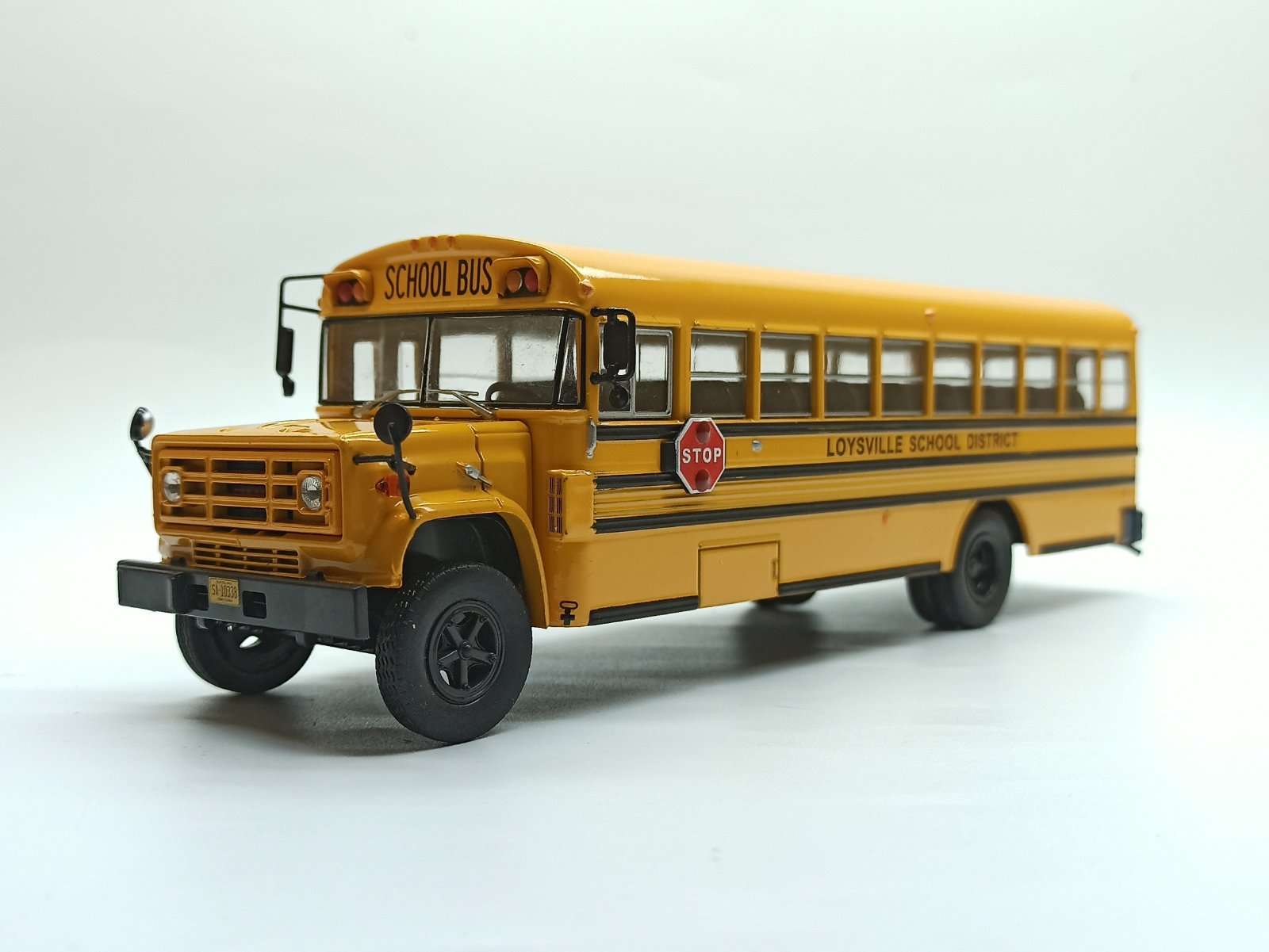 Mô hình xe GMC Shcool Bus