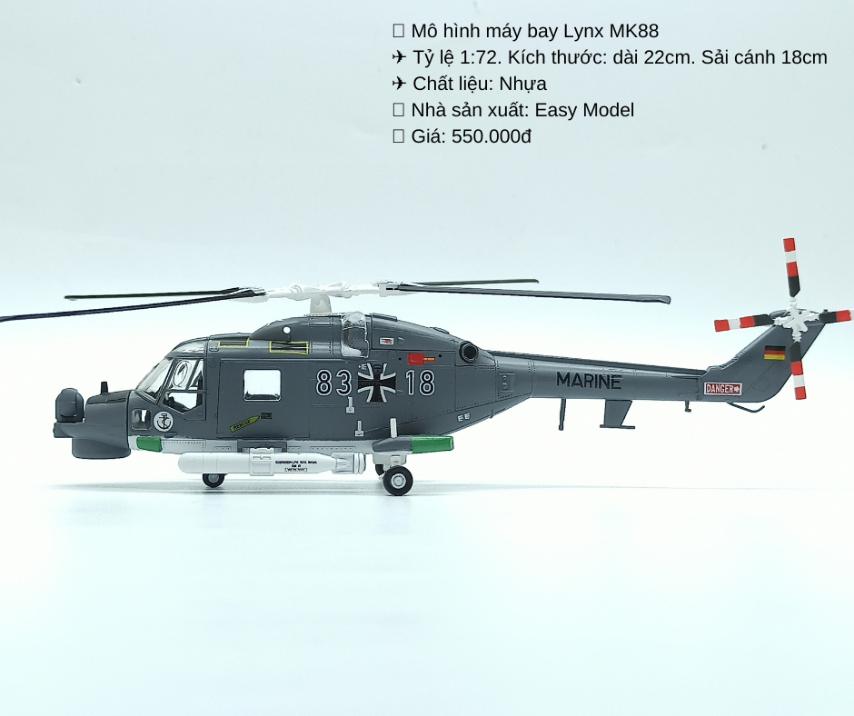 Mô hình máy bay trực thăng Lynx MK88
