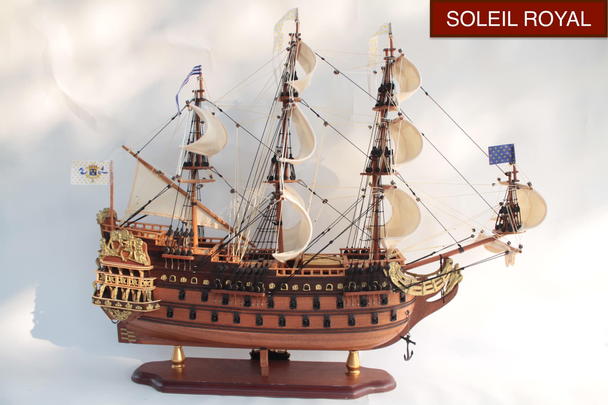 Mô hình Thuyền buồm Soleil Royal