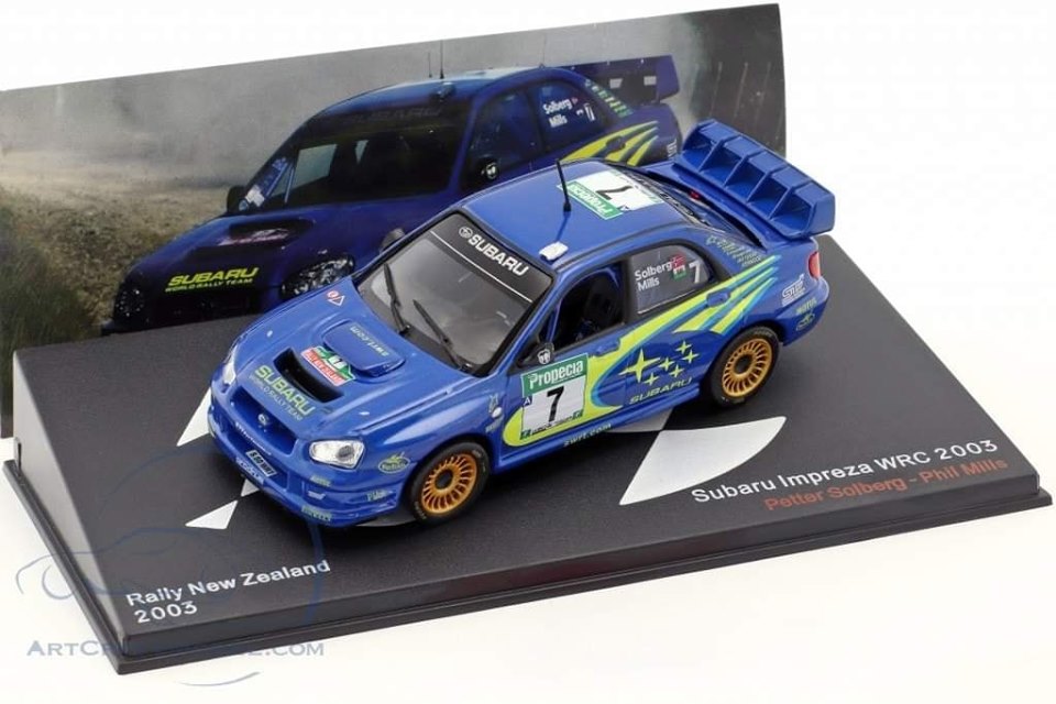 Mô hình xe Subaru Impreza WRC 2003 No.7