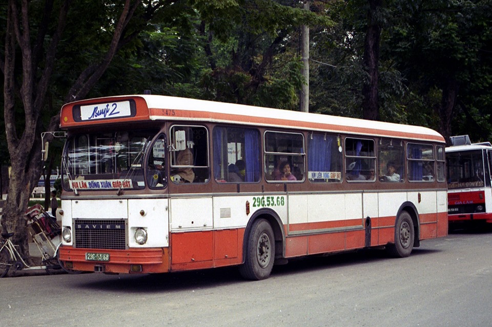 Xe bus số 2 Gia Lâm - Giáp Bát