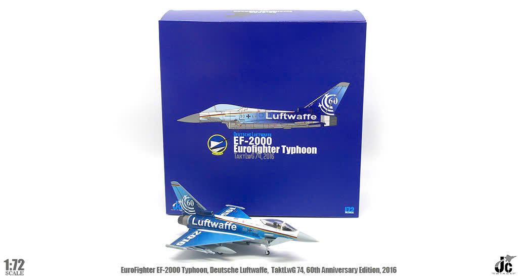 Mô hình máy bay EF2000 Tỷ lệ 1/72 JC Wings
