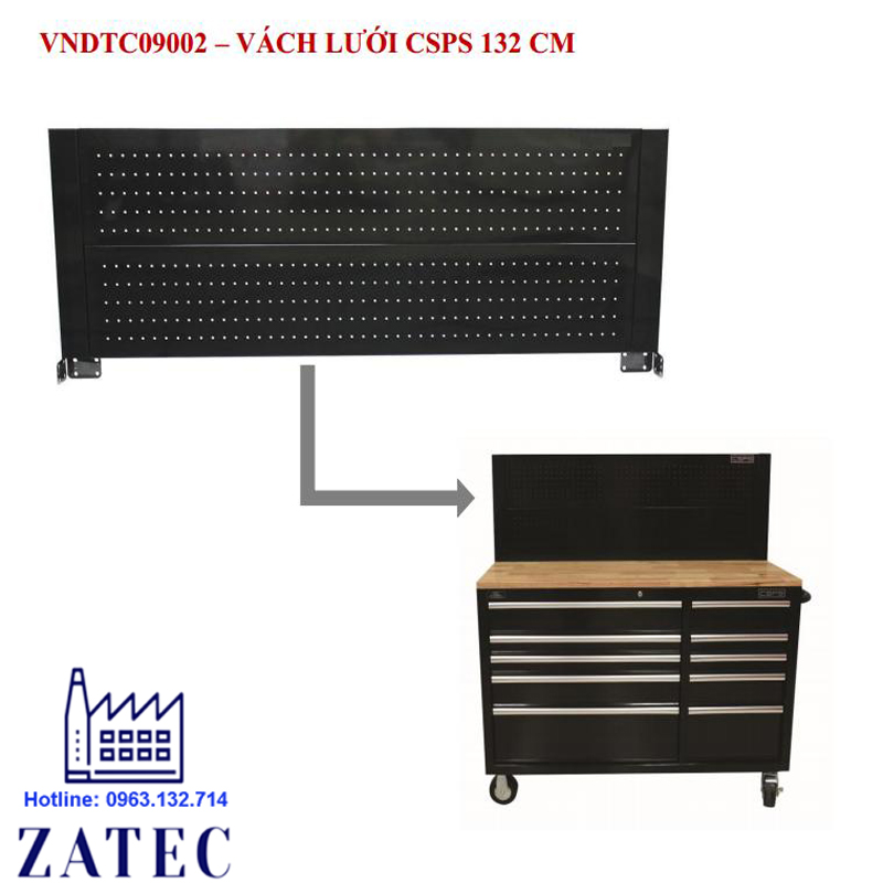 Bảng treo dụng cụ cơ khí CSPS bao gồm