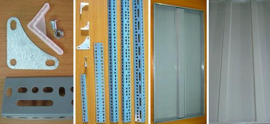 Điểm nổi bật kệ sắt v lỗ 4 tầng D100 x R50 x C200 cm