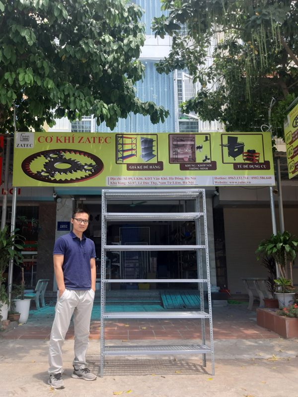 Điểm nổi bật kệ đa năng nhà bếp 6 tầng D100 x R40 x C200 cm, 01 tăng cứng