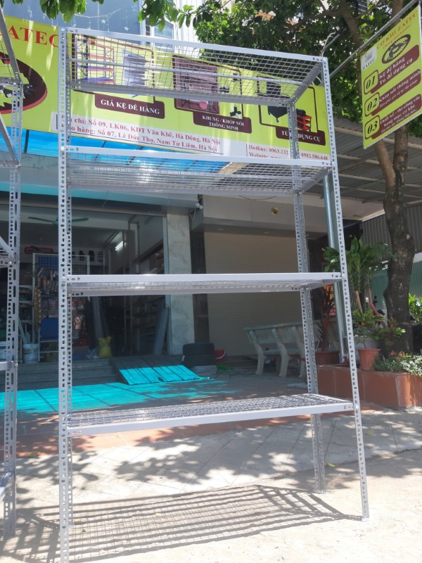 Ưu điểm kệ đa năng mặt lưới 3 tầng, D100 x R40 x C100 cm, 01 tăng cứng