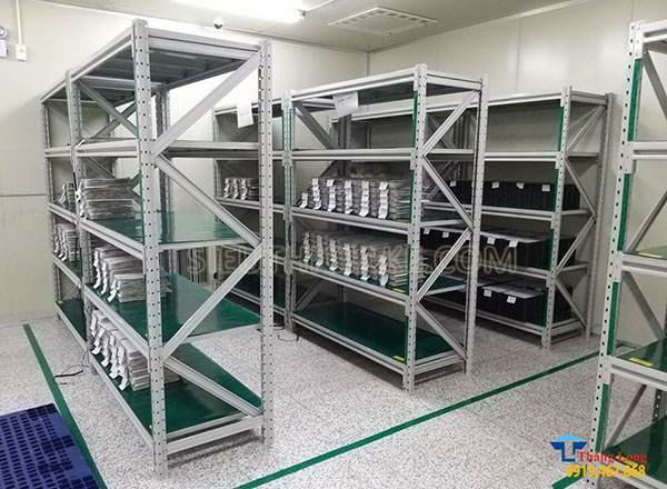 Ưu điểm kệ trung tải 5 tầng D200 x R60 x C250 cm, 300kg/tầng
