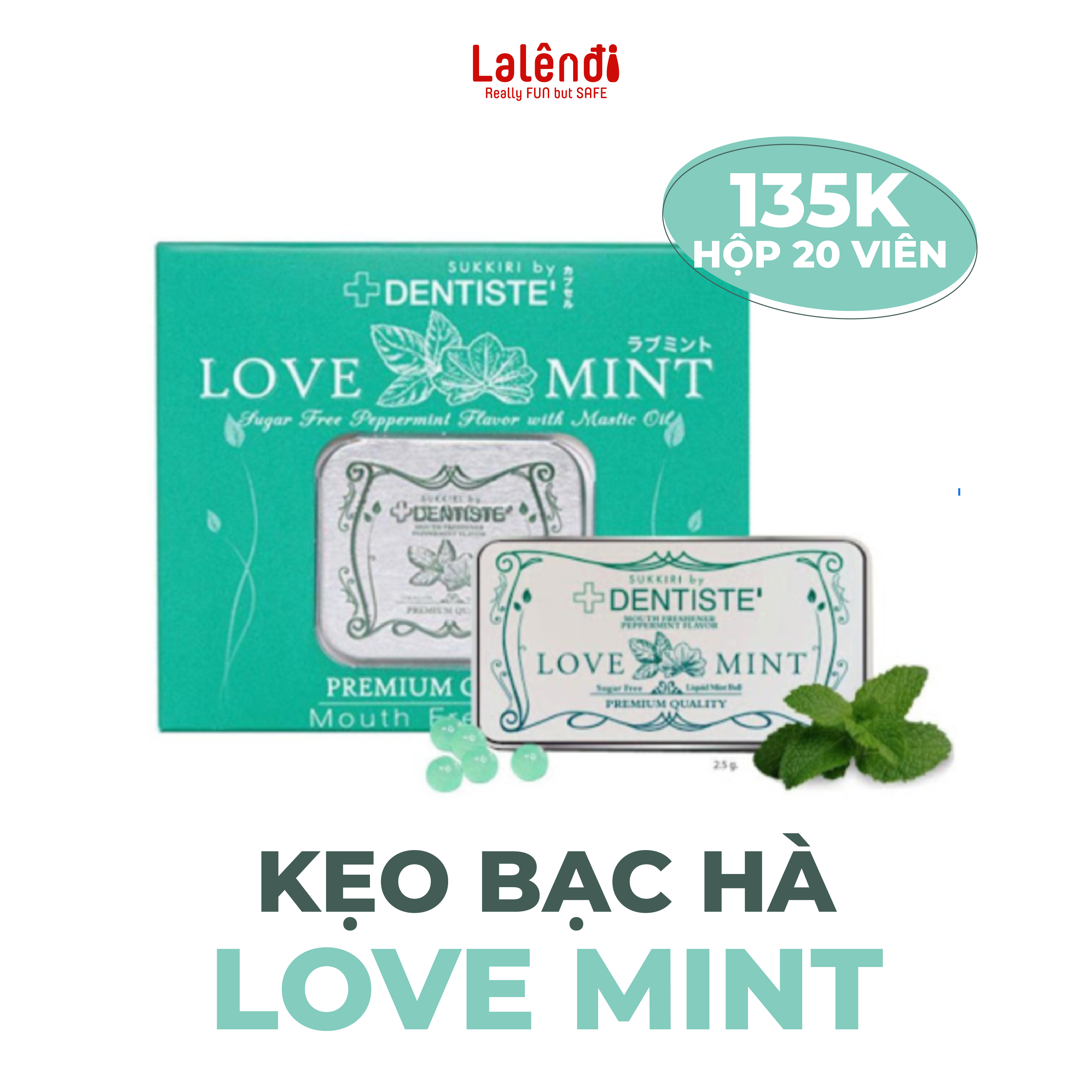 Giới thiệu kẹo phòng the Love Mint