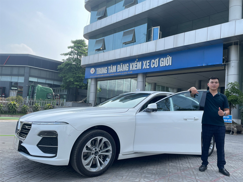 đăng kiểm xe vinfast Lux A
