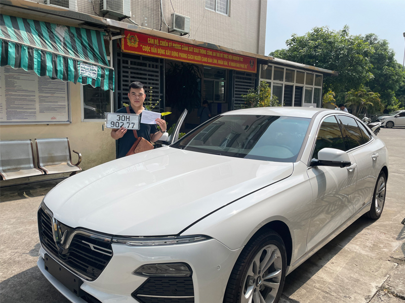 đăng ký đăng kiểm xe Vinfast Lux A