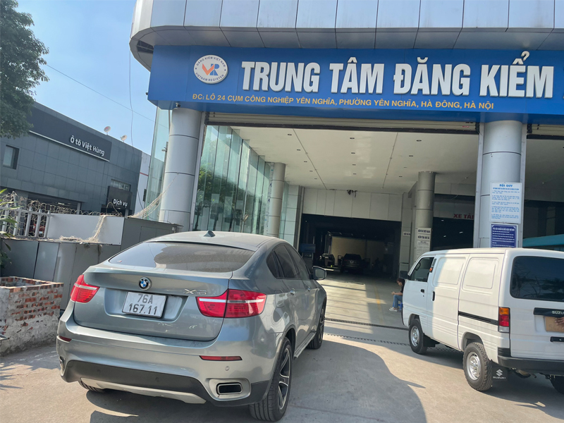 dịch vụ đăng kiểm xe bmw x7
