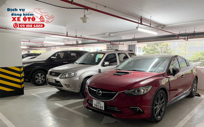 dịch vụ đăng kiểm mazda 6 tại nhà