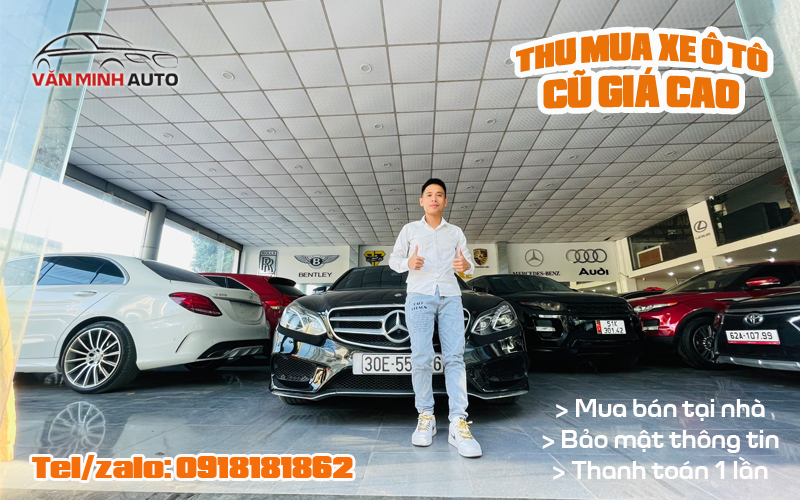 thu mua xe ô tô cũ giá cao tại Hà Nội
