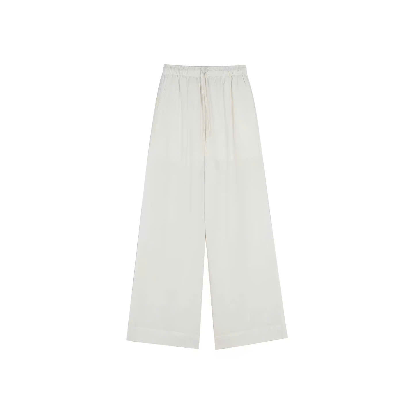SET33 Bộ đồ dài tay hai chiều bằng vải linen kiểu dáng xoắn hông MAKILANA dành cho nữ
