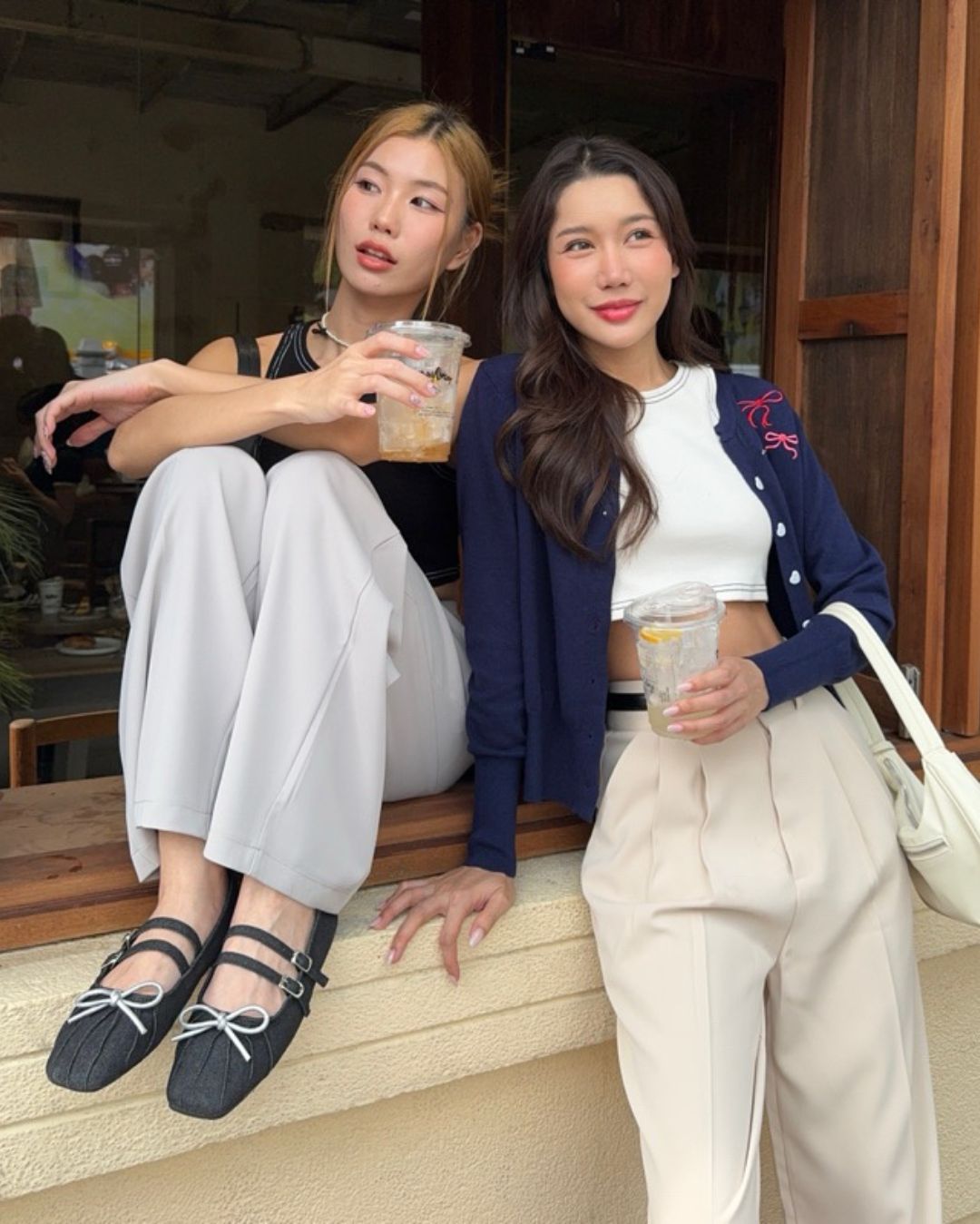 Quần xuông ống rộng cạp cao 2 ly trước nhiều màu sắc QT42