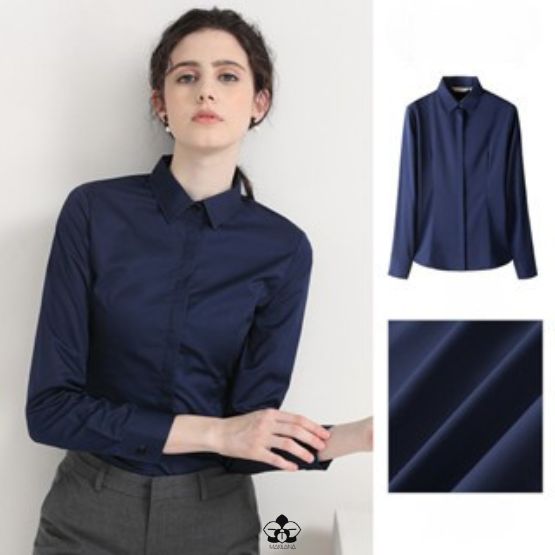 Áo sơ mi nữ form ôm, sơ mi nữ công sở đẹp SM22