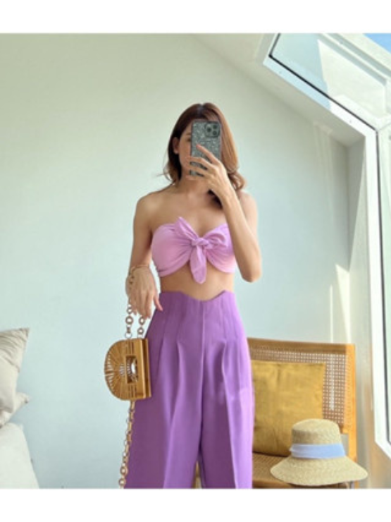 Quần ống suông nữ xếp li cạp liền lưng cao chất liệu cao cấp không nhăn phù hợp công sở học sinh QT28