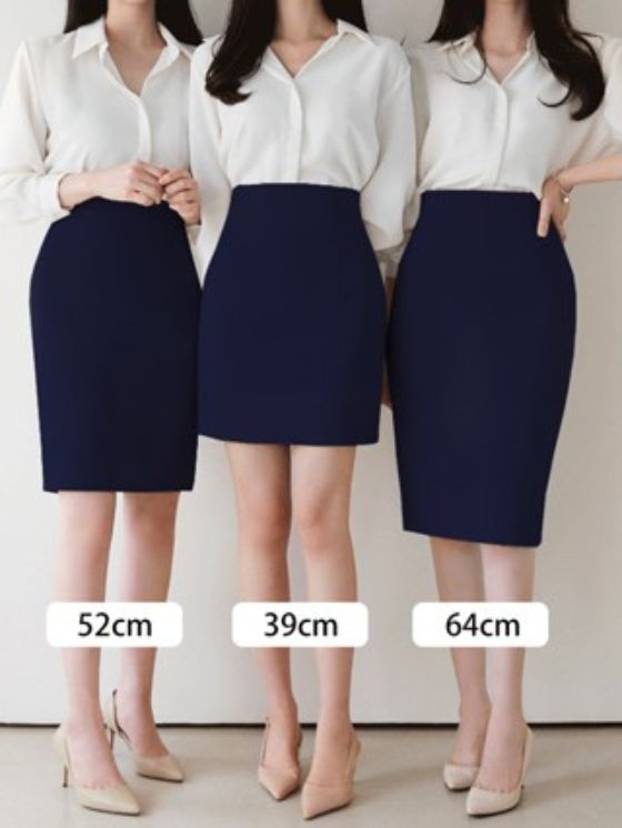 Chân váy ôm công sở nhiều màu sắc và độ dài CV27