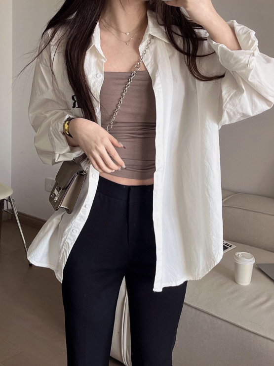Áo Bra Nữ Dây Nhỏ Kèm Đệm Ngực | Áo Ống Ôm Dáng, Thiết Kế Nhún, Mặc Trong & Ngoài, Thời Trang Basic MAKILANA T13