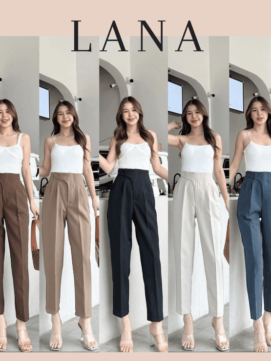 Quần baggy cạp lệch QT37