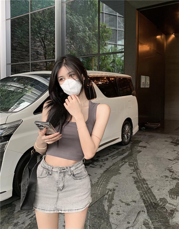 Áo Ba Lỗ Nữ Gợi Cảm Mùa Hè | Kèm Đệm Ngực, Chống Lộ, Áo Ống Mặc Ngoài, Lưng Đẹp, Sexy & Ngọt Ngào MAKILANA T10