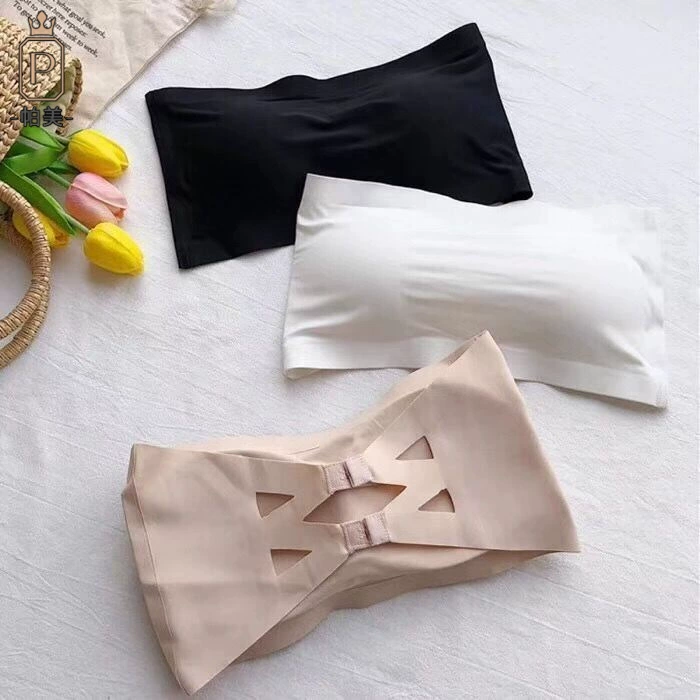 Áo Ngực Nữ Không Dây Lụa Băng | Áo Ống Một Mảnh, Chống Hở, Lưng Đẹp, Gợi Cảm, Mặc Trong & Ngoài MAKILANA T9