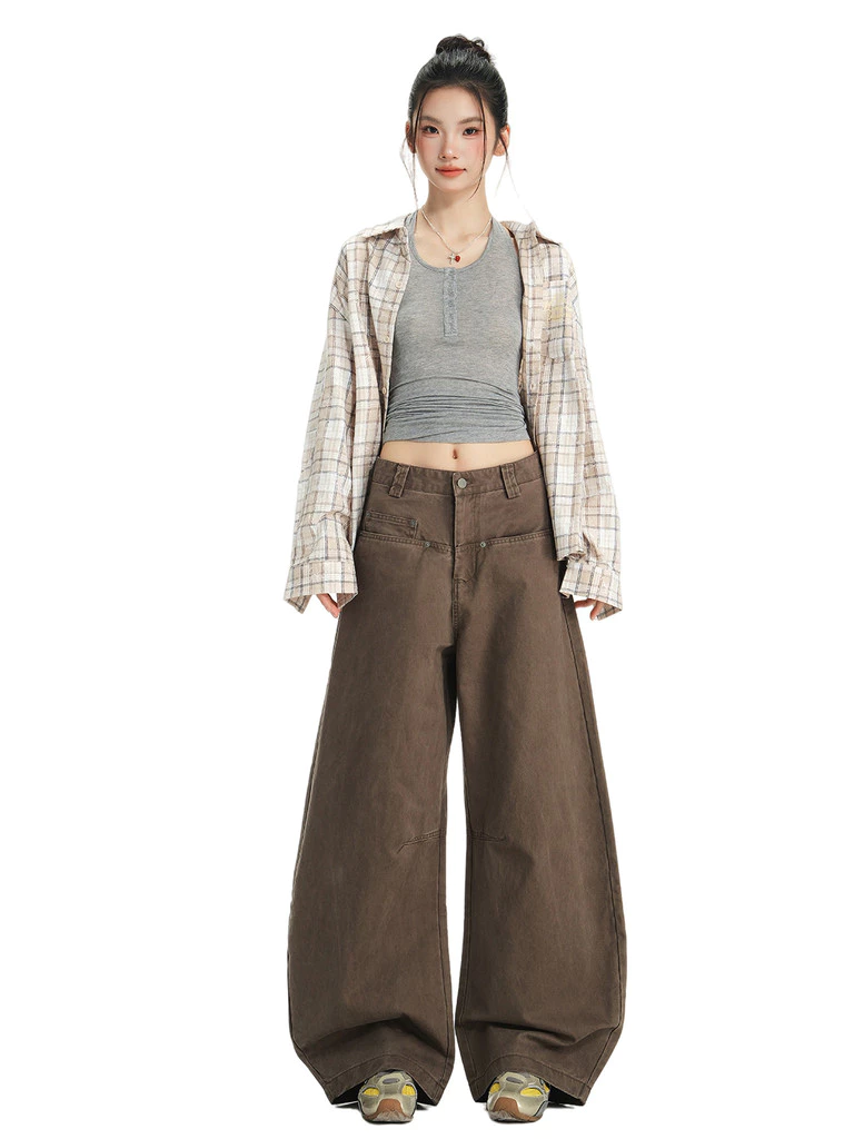 QB06-Quần jean người lớn, chất liệu chính: vải dệt thoi từ sợi denim (cotton), dùng cho nữ, mã 8173