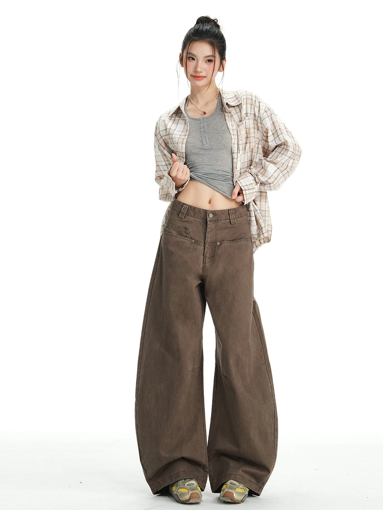 QB06-Quần jean người lớn, chất liệu chính: vải dệt thoi từ sợi denim (cotton), dùng cho nữ, mã 8173