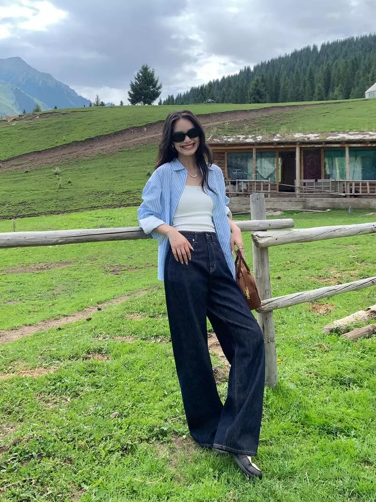 QB03- Quần jean người lớn, chất liệu chính: vải dệt thoi từ sợi denim (cotton), dùng cho nữ, mã 664