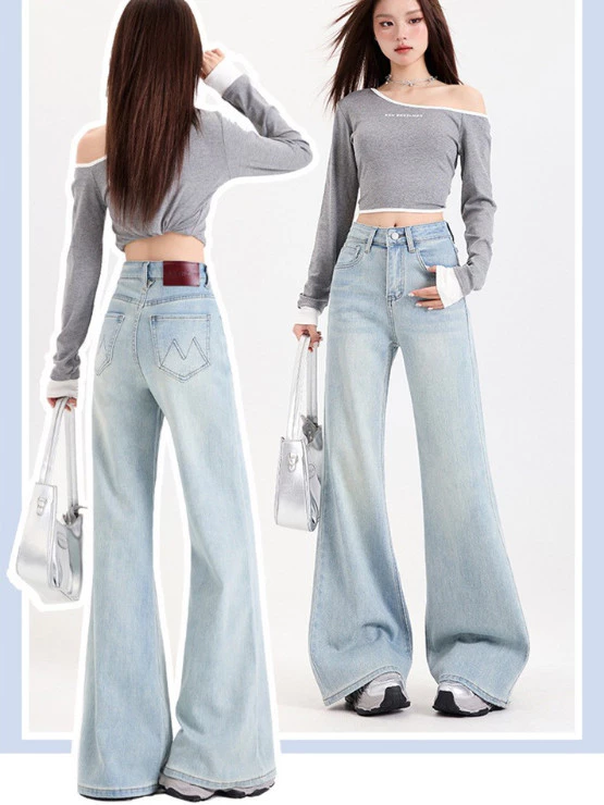 QB04- Quần jeans người lớn, chất liệu vải chính:  vải denim (cotton) dùng cho nữ, mã C231.