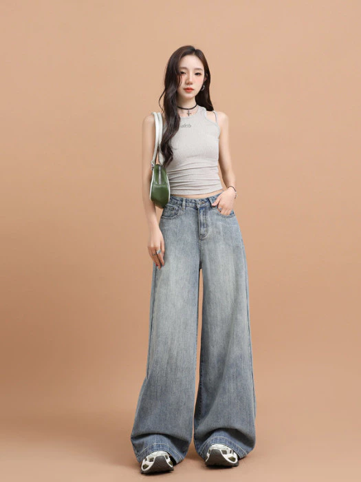 QB05- Quần jean cho người lớn, chất liệu chính: vải dệt thoi từ sợi denim (cotton), dùng cho nữ, mã Y921