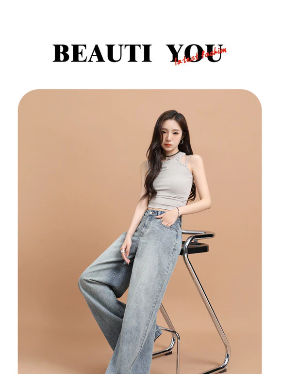QB05- Quần jean cho người lớn, chất liệu chính: vải dệt thoi từ sợi denim (cotton), dùng cho nữ, mã Y921