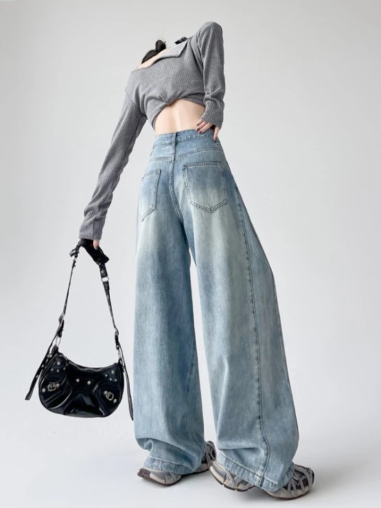 QB02- Quần jean người lớn, chất liệu chính: vải dệt thoi từ sợi denim (cotton), dùng cho nữ, mã 9255.