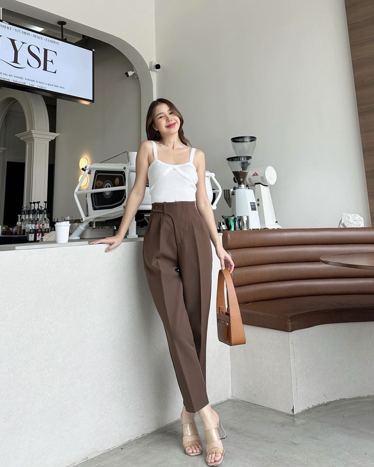 Quần baggy cạp lệch QT37